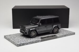 Mercedes G-Class W463 Brabus V12 800 Widestar Harmaa Minichamps 1:18 107032300 Metalli — kuva 6 / 6