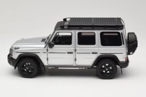 Mercedes G-Class W463 Iridium Silver Norev 1:18 183030 Metalli — kuva 4 / 8