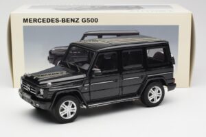 Mercedes G500 W463 Musta AUTOart 1:18 76216 Metalli — kuva 8 / 8