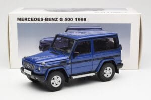 Mercedes G500 W463 SWB Sininen AUTOart 1:18 76114 Metalli — kuva 8 / 8