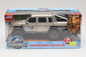 Mercedes AMG G63 6x6 Jurassic World Jada 1:24 97080 Metalli