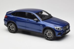Mercedes AMG GLC 43 Coupe Brilliant Sininen GT Spirit 1:18 B66960468 Hartsi — kuva 4 / 6