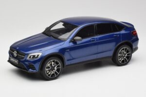 Mercedes AMG GLC 43 Coupe Brilliant Sininen GT Spirit 1:18 B66960468 Hartsi