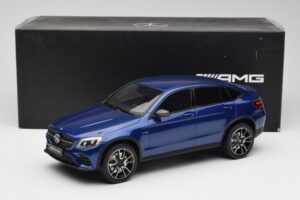 Mercedes AMG GLC 43 Coupe Brilliant Sininen GT Spirit 1:18 B66960468 Hartsi — kuva 6 / 6