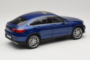 Mercedes GLC X253 Coupe Sininen iScale 1:18 B66960805 Metalli — kuva 3 / 8