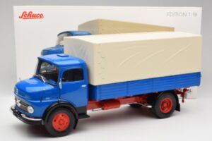 Mercedes L911 Sininen Schuco 1:18 450044800 Metalli — kuva 8 / 8