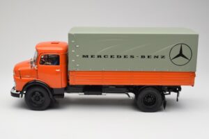 Mercedes L911 Oranssi Schuco 1:18 450044700 Metalli — kuva 4 / 8