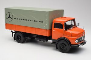 Mercedes L911 Oranssi Schuco 1:18 450044700 Metalli — kuva 6 / 8