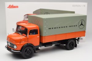 Mercedes L911 Oranssi Schuco 1:18 450044700 Metalli — kuva 8 / 8