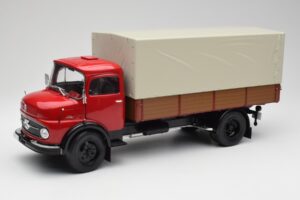 Mercedes L 911 Punainen Schuco 1:18 450016400 Metalli