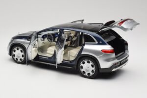 Mercedes Maybach EQS 680 V297 Sininen NZG 1:18 1060/23 Metalli — kuva 5 / 8
