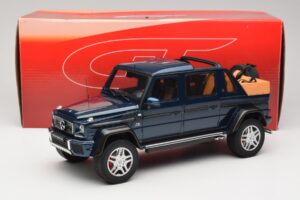 Mercedes Maybach G650 Landaulet Tummansininen GT Spirit 1:18 GT174 Hartsi — kuva 6 / 6
