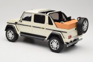 Mercedes Maybach G650 Landaulet W463 Valkoinen Schuco 1:18 450017800 Metalli — kuva 5 / 6