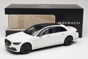 Mercedes Maybach S 680 X223 Diamond White Norev 1:18 B66960666 Metalli — kuva 8 / 8
