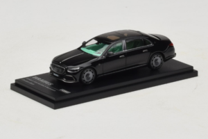 Mercedes Maybach S-Class W223 Brabus S850 Masterpiece Obsidian Black Almost Real 1:64 660101001 Metalli — kuva 2 / 7