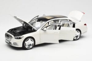 Mercedes Maybach S680 4Matic X223 Diamond Valkoinen Norev 1:18 183918 Metalli — kuva 2 / 8