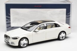 Mercedes Maybach S680 4Matic X223 Diamond Valkoinen Norev 1:18 183918 Metalli — kuva 8 / 8