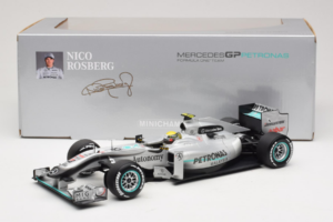 Mercedes MGP W01 #4 N. Rosberg Mercedes GP 2010 Minichamps 1:18 110100004 Metalli — kuva 7 / 7
