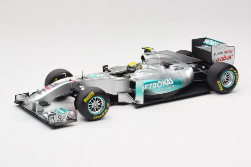 Mercedes MGP W02 #8 N. Rosberg Mercedes GP Showcar 2011 Minichamps 1:18 110110078 Metalli