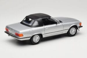 Mercedes R107 380 SL Hopea Norev 1:18 183725 Metalli — kuva 3 / 8