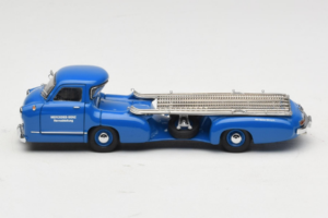 Mercedes Renntransporter Blue Wonder CMC 1:43 M-036K Metalli — kuva 4 / 8