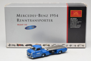 Mercedes Renntransporter Blue Wonder CMC 1:43 M-036K Metalli — kuva 8 / 8