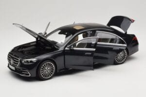 Mercedes S-Class W223 AMG Line Anthracite Blue Norev 1:18 183800 Metalli — kuva 2 / 8