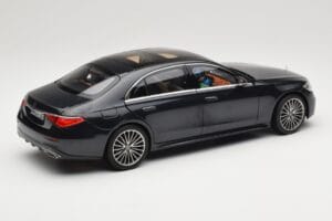 Mercedes S-Class W223 AMG Line Anthracite Blue Norev 1:18 183800 Metalli — kuva 3 / 8