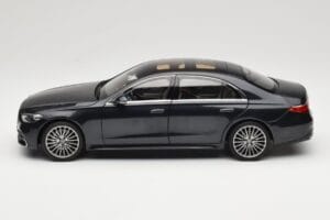 Mercedes S-Class W223 AMG Line Anthracite Blue Norev 1:18 183800 Metalli — kuva 4 / 8