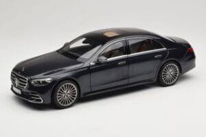 Mercedes S-Class W223 AMG Line Anthracite Blue Norev 1:18 183800 Metalli