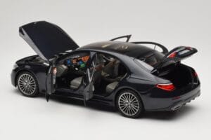 Mercedes S-Class W223 AMG Line Anthracite Blue Norev 1:18 183800 Metalli — kuva 5 / 8