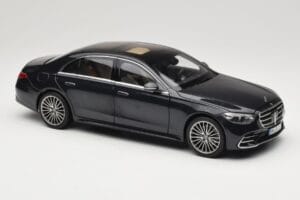 Mercedes S-Class W223 AMG Line Anthracite Blue Norev 1:18 183800 Metalli — kuva 6 / 8