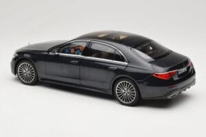 Mercedes S-Class W223 AMG Line Anthracite Blue Norev 1:18 183800 Metalli — kuva 7 / 8
