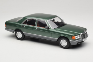 Mercedes S-Class W126 Metallic Green MCG 1:18 MCG18549 Metalli — kuva 4 / 6
