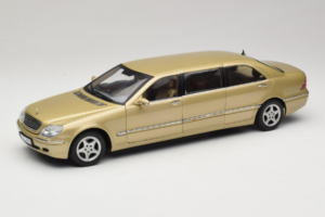 Mercedes S-Class W220 Pullman Gold Metallic Sun Star 1:18 4113 Metalli