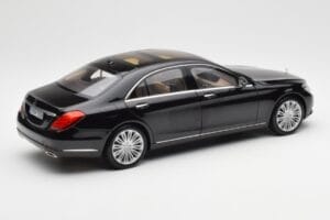 Mercedes S-Class W222 Musta Metallic Norev 1:18 183480 Metalli — kuva 3 / 8