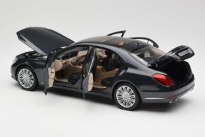 Mercedes S-Class W222 Sininen Antrasiitti Metallic Norev 1:18 B66960157 Metalli — kuva 5 / 8