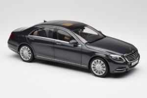 Mercedes S-Class W222 Sininen Antrasiitti Metallic Norev 1:18 B66960157 Metalli — kuva 6 / 8