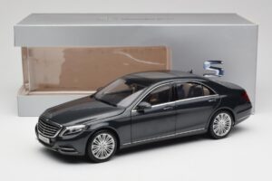 Mercedes S-Class W222 Sininen Antrasiitti Metallic Norev 1:18 B66960157 Metalli — kuva 8 / 8
