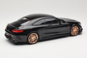 Mercedes S-Class W222 Brabus 850 Musta GT Spirit 1:18 GT110 Hartsi — kuva 2 / 6