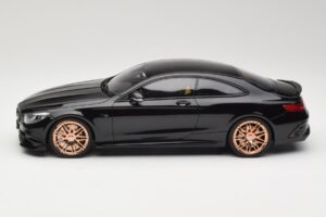 Mercedes S-Class W222 Brabus 850 Musta GT Spirit 1:18 GT110 Hartsi — kuva 3 / 6