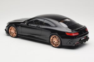 Mercedes S-Class W222 Brabus 850 Musta GT Spirit 1:18 GT110 Hartsi — kuva 5 / 6