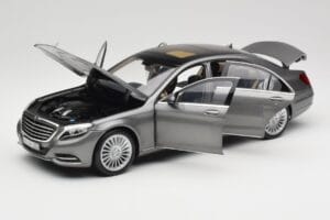 Mercedes S-Class W222 Grey Metallic Norev 1:18 183481 Metalli — kuva 2 / 8