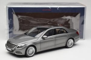 Mercedes S-Class W222 Grey Metallic Norev 1:18 183481 Metalli — kuva 8 / 8