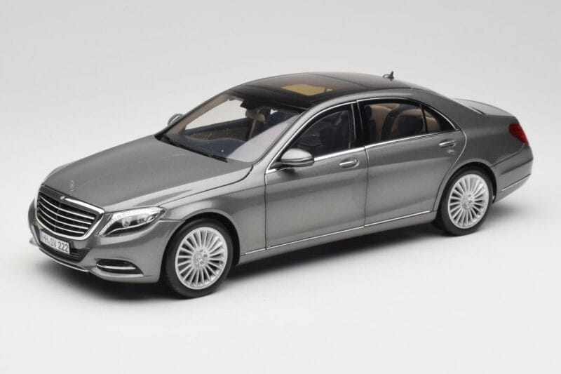 Mercedes S-Class W222 Grey Metallic Norev 1:18 183481 Metalli