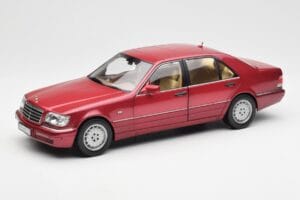 Mercedes S500 W140 Punainen Metallic Norev 1:18 183579 Metalli