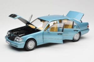 Mercedes S500 W140 Turkoosi Metallic Norev 1:18 183561 Metalli — kuva 2 / 8