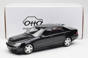 Mercedes AMG S55 W220 Musta Otto 1:18 OT832 Hartsi — kuva 6 / 6