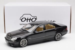 Mercedes AMG S65 W220 Musta Otto 1:18 OT846 Hartsi — kuva 6 / 6