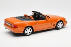 Mercedes SL 500 R129 Oranssi Metallic Norev 1:18 183752 Metalli — kuva 3 / 8
